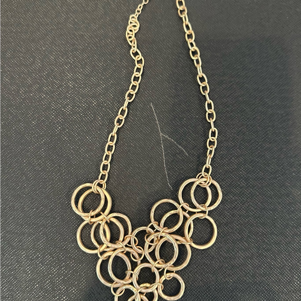 Southern Living Gold Circle Necklace